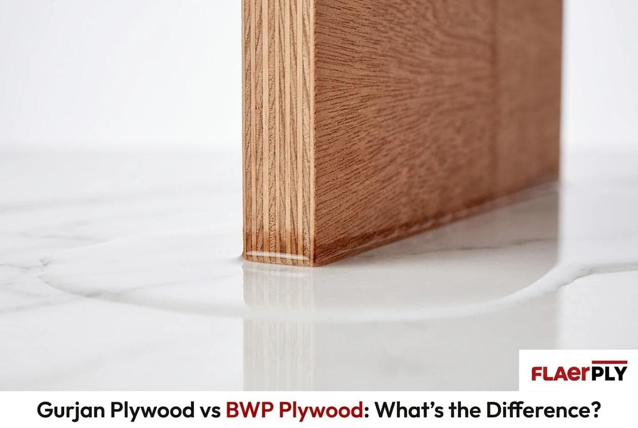 What Is the Difference Between Gurjan Plywood and BWP Plywood? — FlaerPly Masterclass